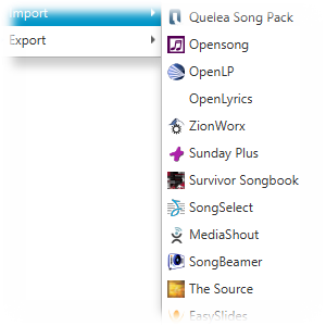 Import Options